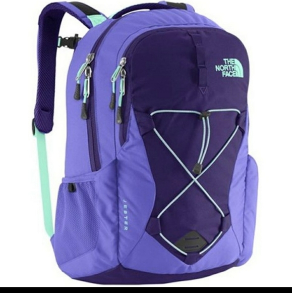 north face jester backpack purple